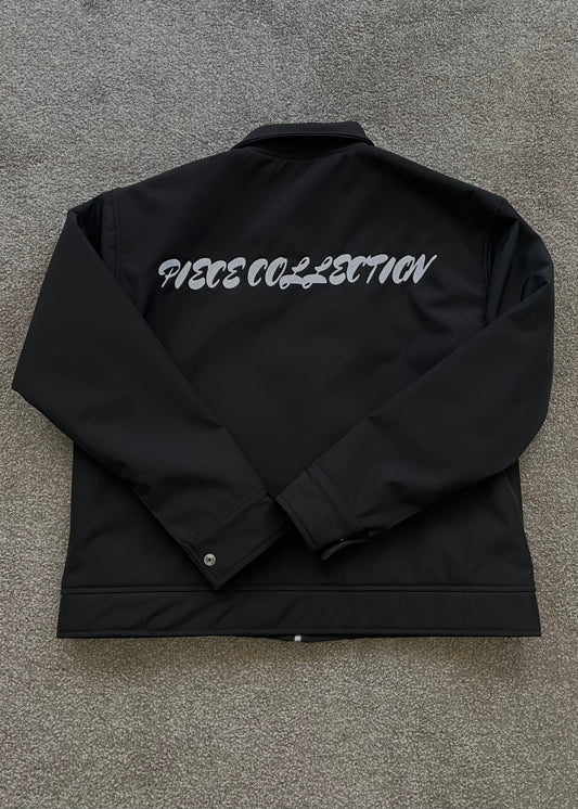 Piece Collection Worker Jacket | Black / White