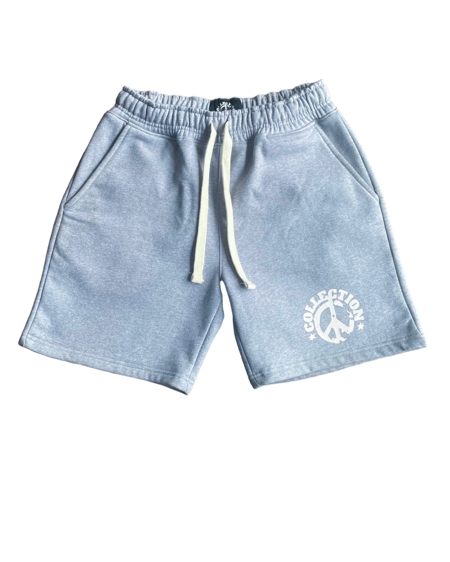 Piece Collection Shorts | Grey / White