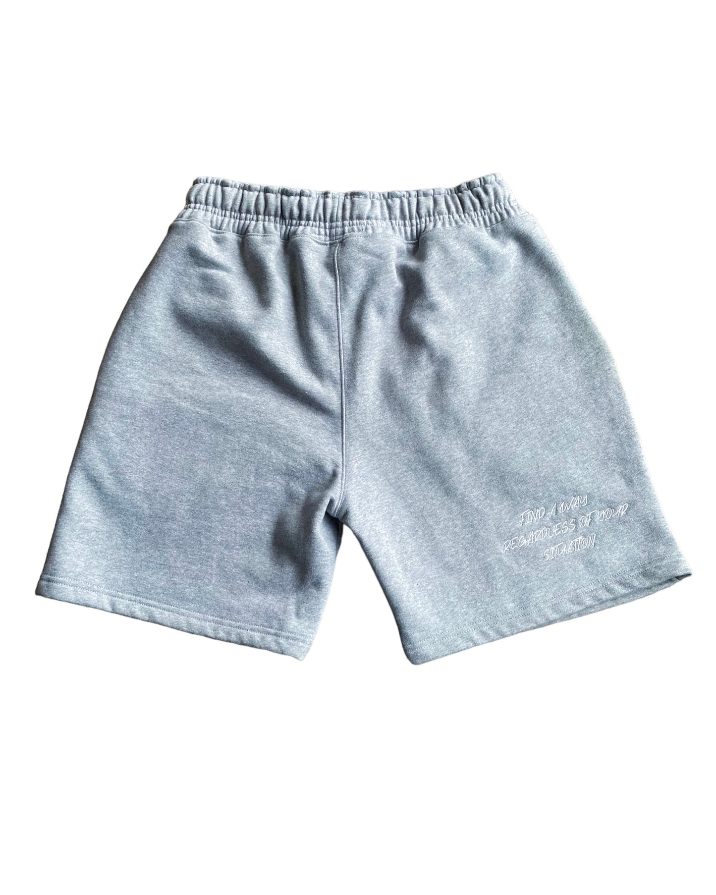 Piece Collection Shorts | Grey / White