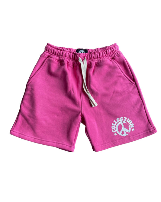 Piece Collection Shorts | Pink / White